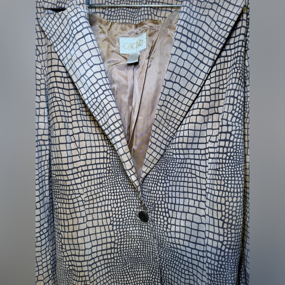 Vintage Cache Leather Jacket - image 7